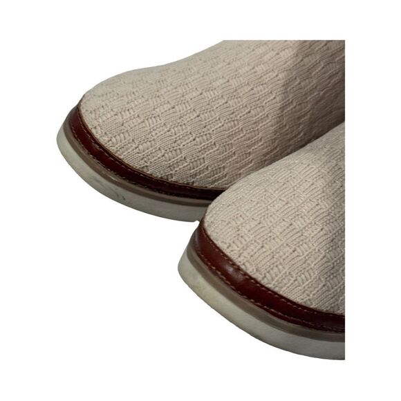 COBB HILL WOMEN’S CAMRYN SLIP-ON LOAFER. VANILLA KNIT. - Picture 6 of 10